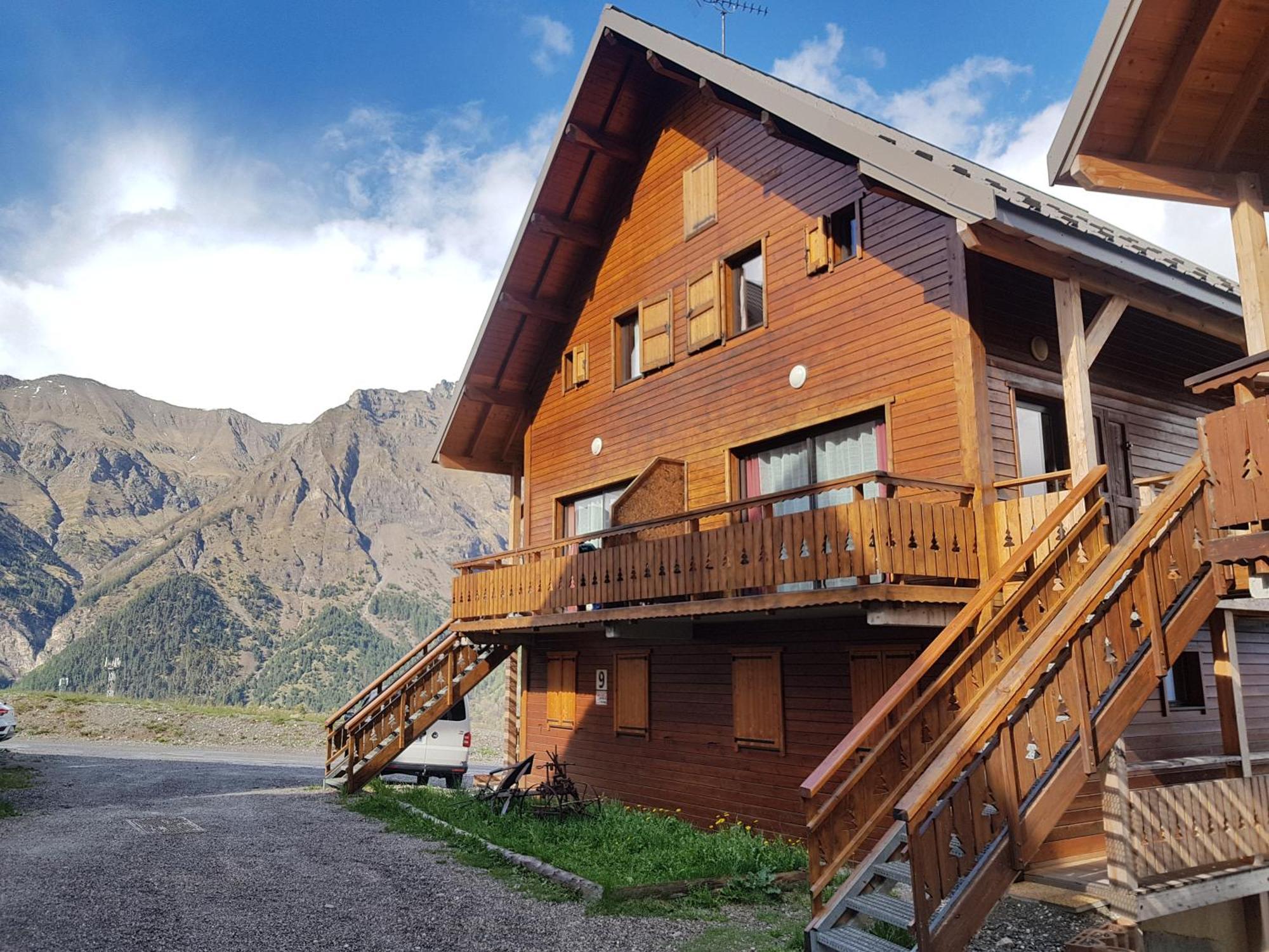 Duplex Dans Chalet Au Coeur De La Station Réallon Esterno foto